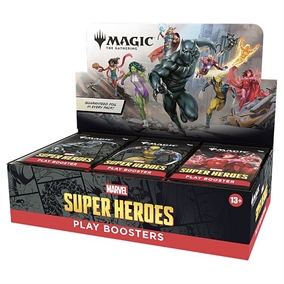 Marvel Super Heroes - Play Booster Display (30 Booster Packs) - Magic the Gathering (ENG)